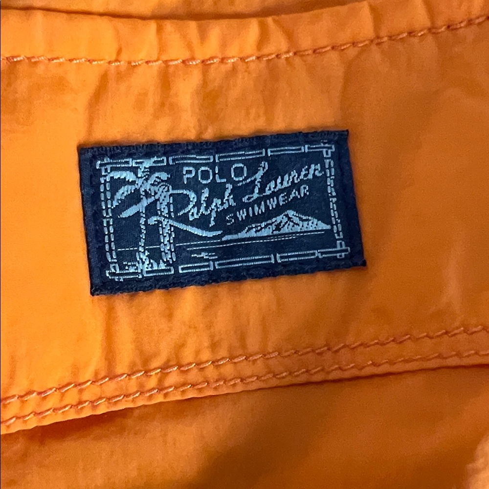 Polo by Ralph Lauren Swim Shorts Orange Size S - Picture 14 of 14